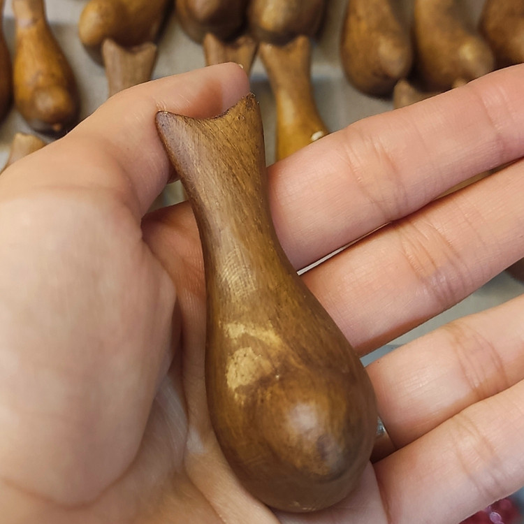 مجسمه پرنده طرح چوب (جنس پودر سنگ)