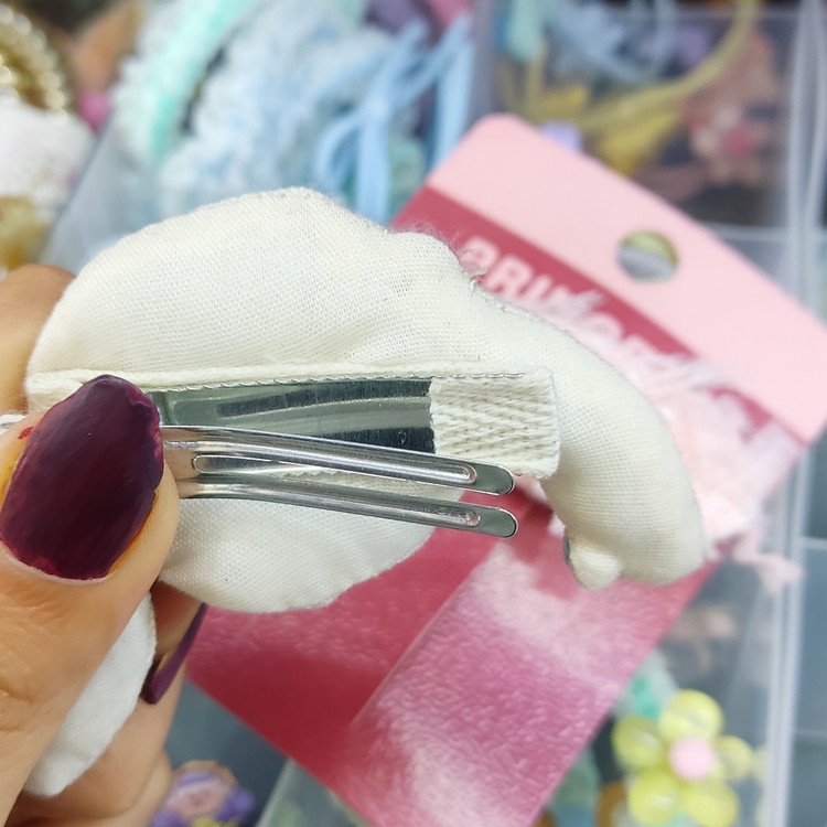 گلسر انبری عروسکی فانتزی طرح پارچهای
