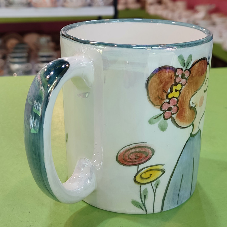 ماگ سرامیکی فانتزی طرح دختر بهاری