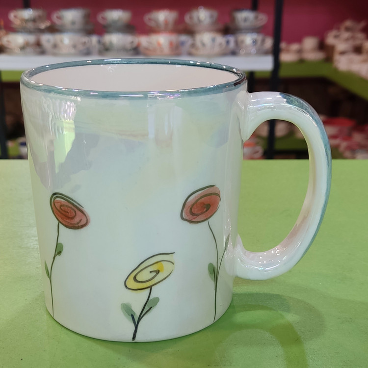 ماگ سرامیکی فانتزی طرح دختر بهاری